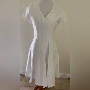 Bloomingdale’s Evan - Picone white cotton dress